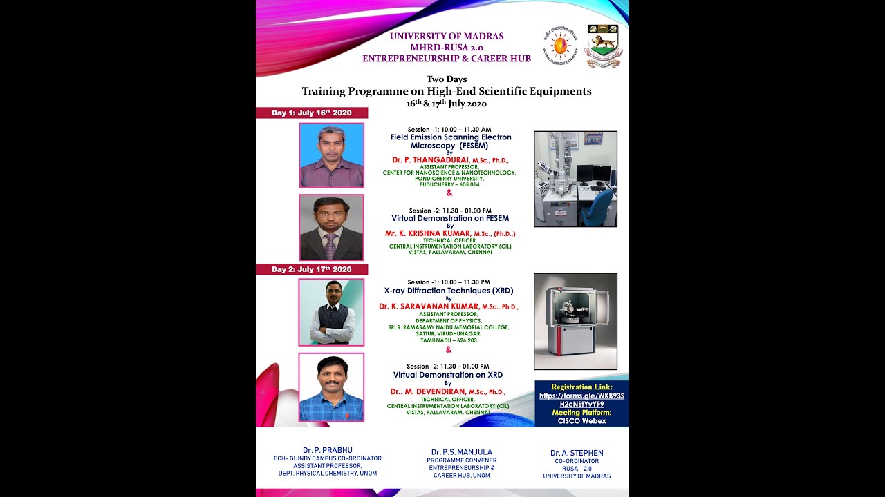 X-Ray Diffraction - An Introduction | Dr P. Prabhu | Dr K. Saravana Kumar | Magnetovision.in |