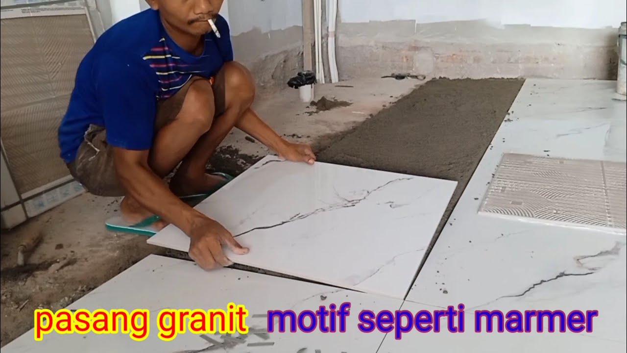 Cara pasang granit lantai dengan mudah