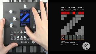 Clock and System Settings - CARBON Sequencer