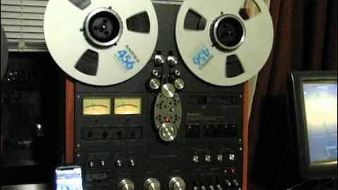 Technics RS-1520 reel to reel deck
