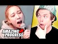 INCREDIBLE Singing Progress Videos