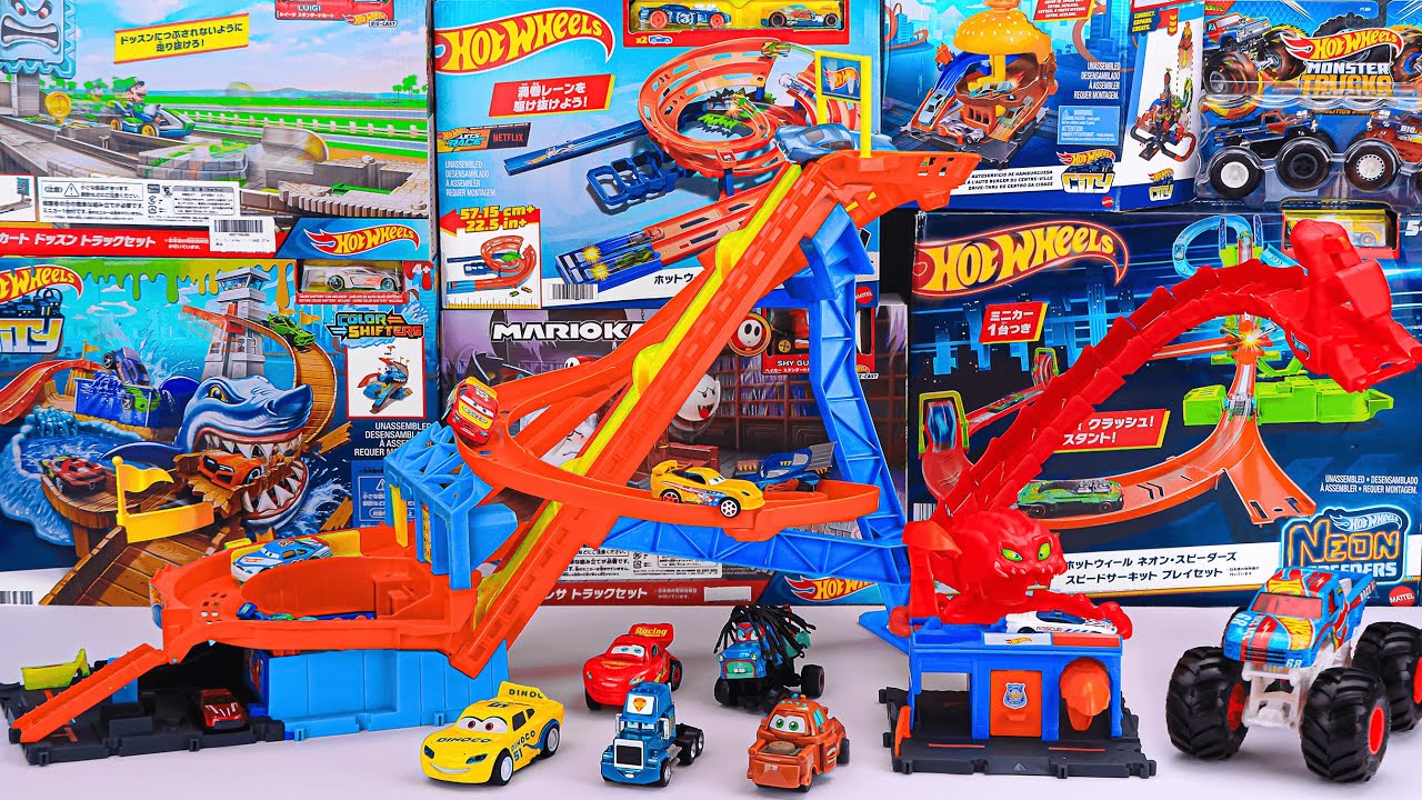 61 Minutes Satisfying with Unboxing Review Hot Wheels City Playset