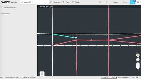 Waze Map Editor - Un-Dividing a Road 2018