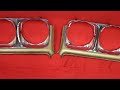 1970 Buick GS Headlight Bezels