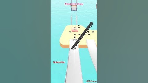 Fun race 3D game shorts part 3 #shorts #funny #games