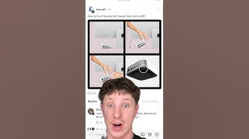 Apple put the Power Button underneath the new Mac Mini 🍎 #apple #Mac #techtok