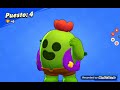 MI PRIMER LEGENDARIO!!!!!!!!!! PROBANDO A SPIKE EN BRAWL STARS