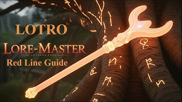 LOTRO: LORE-MASTER (red line) LI