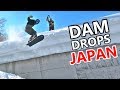 DAM DROPS IN JAPAN SNOWBOARDING