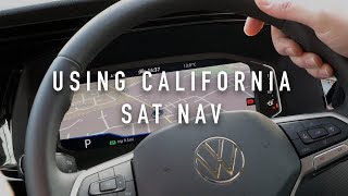 Using VW California T6.1 Sat Nav | California Chris