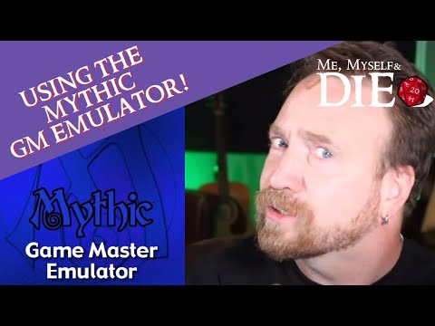 Run yourself through an RPG with Mythic GM Emulator: MMD Supplemental 1