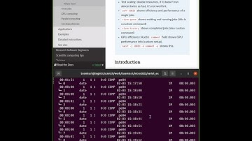 2.6 Monitoring jobs (summary) - Getting started with scientific computing/HPC (winter 2022)