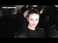 Gaia Weiss, Kristina Romanova, Pierpaolo Piccioli @ Paris Fashion show Victoria Beckham 1 march 2024