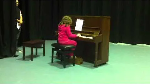 Alexandra Bravo - Primer concierto de Piano