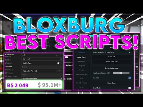 [NEW] Roblox Bloxburg Script Hack / GUI | Auto Farm + Auto Build | Unlock All | *PASTEBIN 2023*