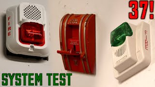 S.E.R. Fire Alarm System Test 37! | Breaking Glass on Edwards 270-SPO