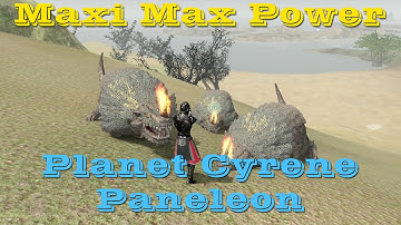 Entropia Universe - Planet Cyrene - Paneleon Mobs
