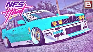 ТЮНИНГ ДРИФТОВОЙ ТАЧКИ - BMW M3 Evolution II '88 DRIFT CAR | Need for Speed Heat