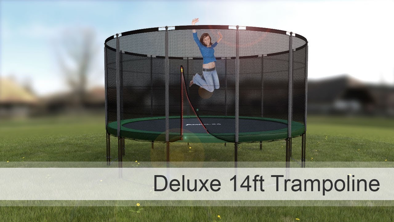 24 - Deluxe Trampoline UK -