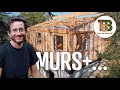 Construction dun atelier de menuiserie  les murs et la charpente   ep 04