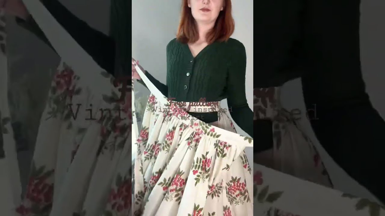 [GROVE]★22CAPSULE FRIDA SKIRT frida skirt pattern review | Dressing With Class