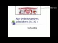 Ref:rktgvKz8nkc Pharmacologie-1er cours : les anti-inflammatoires strodiens (ais)