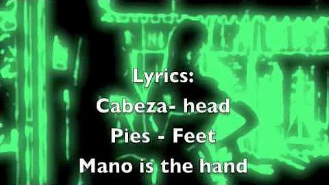 Spanish Body Parts SONG!