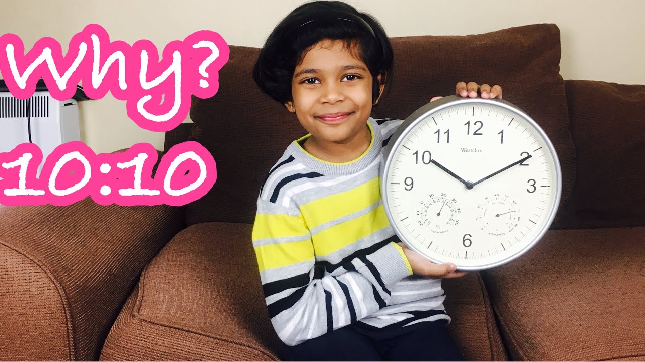 Why all Clock shows 1010 YouTube
