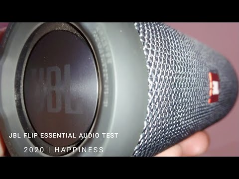 JBL FLIP ESSENTIAL AUDIO TEST