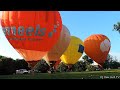 Hot air balloons take off Vilnius 2020