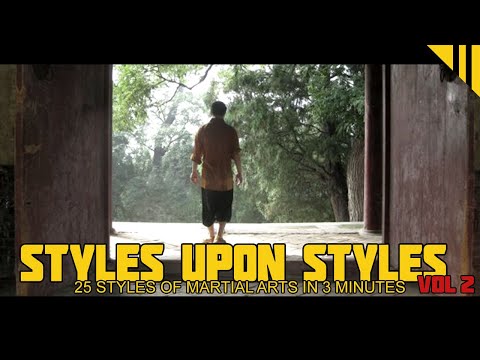 STYLES PT.2  | 25 STYLES OF MARTIAL ARTS IN 3 MINUTES 2021