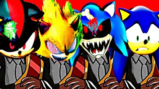 Sonic.EXE & Shadow.EXE & MegaSonic & DemonSonic - Coffin Dance Song (Cover)