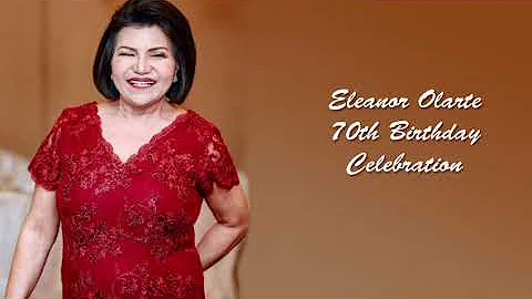 70th Birthday Eleanor "Ely" Olarte