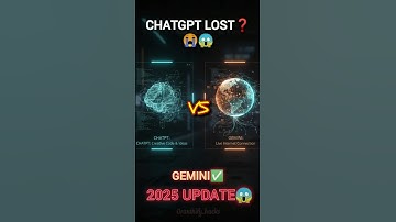 GEMINI✅ vs ChatGPT❌ - Which is Smarter in Future❓ #shorts #ytshorts #explore #aitools