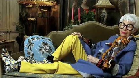 映画『アイリス・アプフェル！94歳のニューヨーカー』特別映像