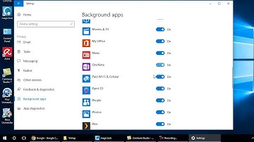 How to Turn on or turn off OneNote run in Background Windows 10