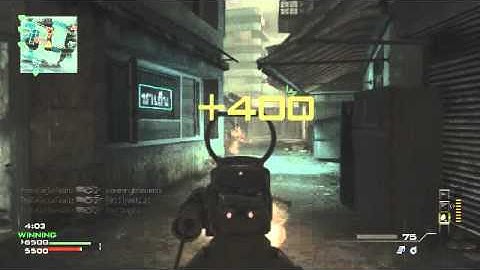 MW3 Gameplay Clip : Epic 6 Man Killfeed!