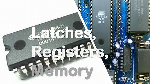 #06 Latch, Registers, and Memory