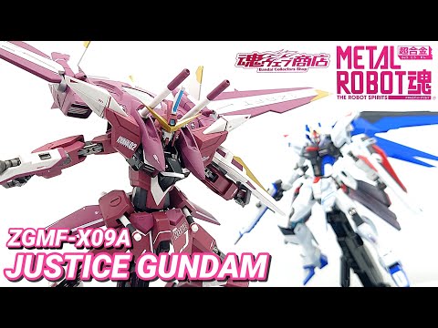 超合金) 満足の完成度✨正義の翼！METAL ROBOT魂 ジャスティス