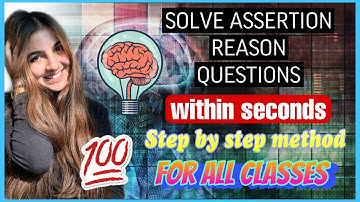 Solve Assertion and Reason MCQ with Easy Trick within Seconds | Class 10th to 12th CBSE Term-1