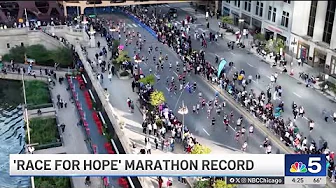 Team ‘Run for Hope' smashes fundraising record at Chicago Marathon