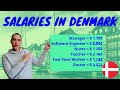 Salaries in Denmark
