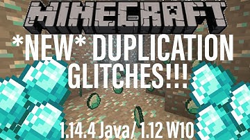 3 *NEW* Minecraft DUPLICATION GLITCHES for ALL PLATFORMS! Village and Pillage 1.14.4 Xbox PS4