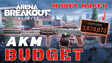 Budget AKM Build Wrecks in Solo Ops – $3.8M Raid Arena Breakout Infinite S2
