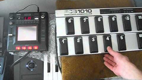 Foot controlled Kaoss Pad KP3+