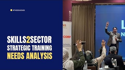 Skills2Sector: Strategic Training Needs Analysis