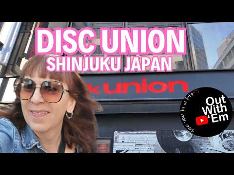 Disc Union Shinjuku Japan - 7 floors of Vinyl records!