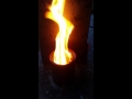 Gasifier using oak