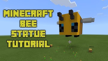 BEE Creative With This Minecraft Bee Statue Tutorial Bedrock