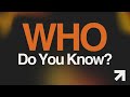 Who Do You Know? | Elevate Church